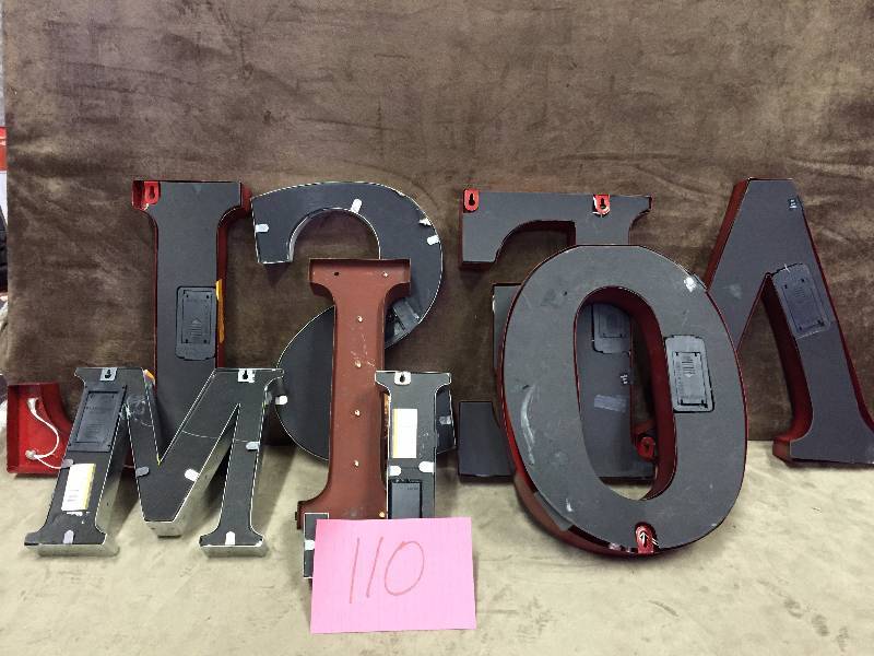Lot of Lighted Letters