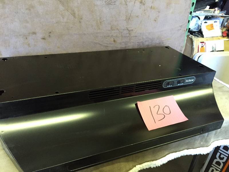 Nutone stainless steel hood range 30