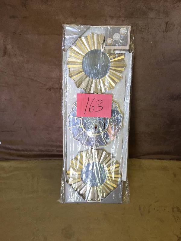 Set of 3 Round Mirrors