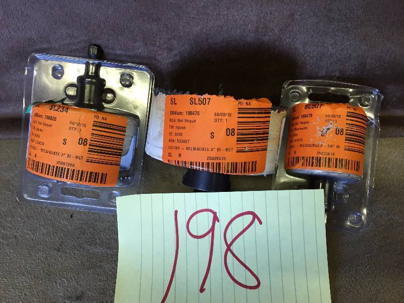 Lot of Milwaukee Bi Metal saws
