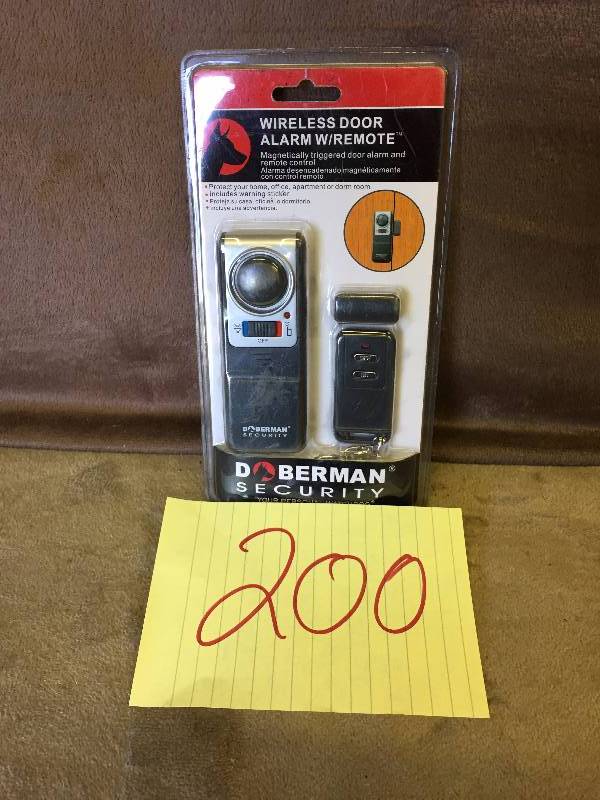 Wireless Door Alarm wRemote