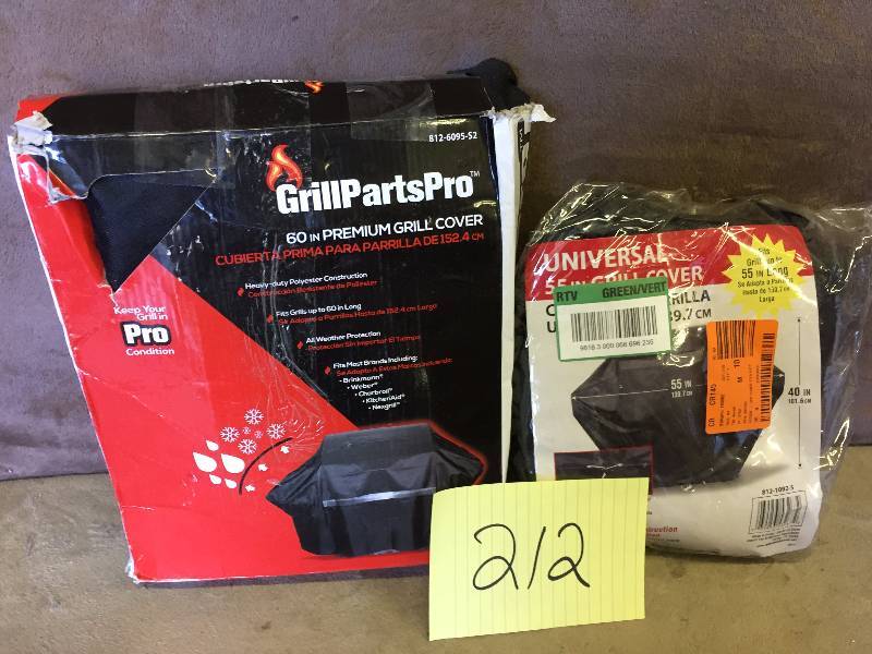 Lot of 2 Grill Covers