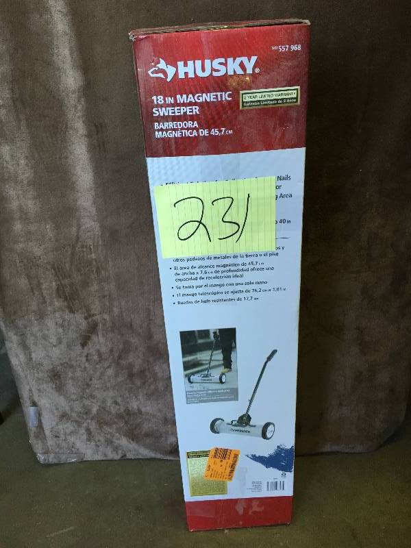 Husky 18 in Magnetic sweeper