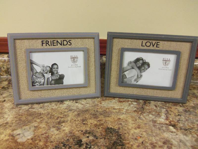 lot 53 image: Friends, Love Picture Frames