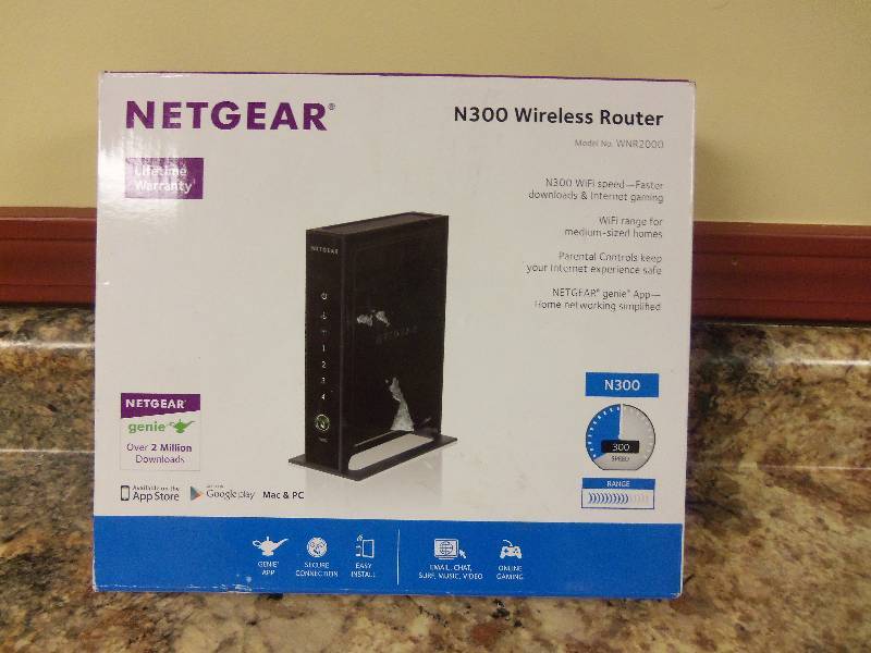 lot 70 image: Netgear N300 Wireless Router