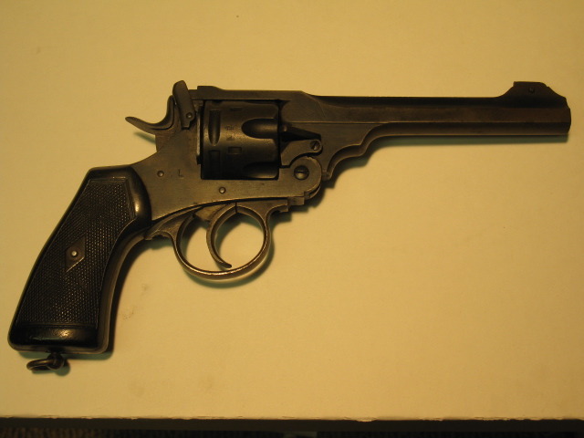 lot 6 image: Smith-Wesson Webley Mark VI Revolver
