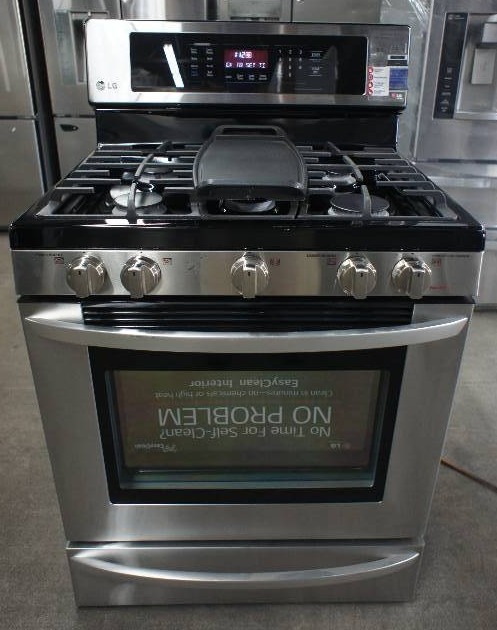LG Gas Stove - Model # (LRG3085ST)