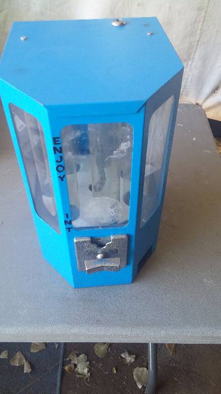 Old coin-operated vending machine