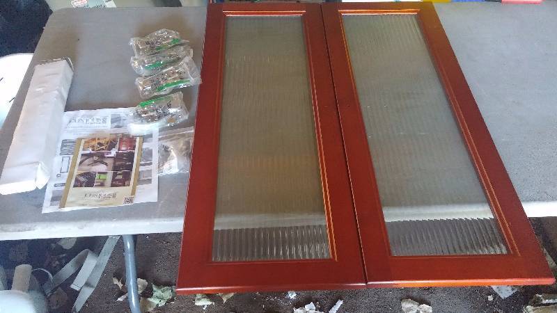 Two John Louis home cupboard doors
