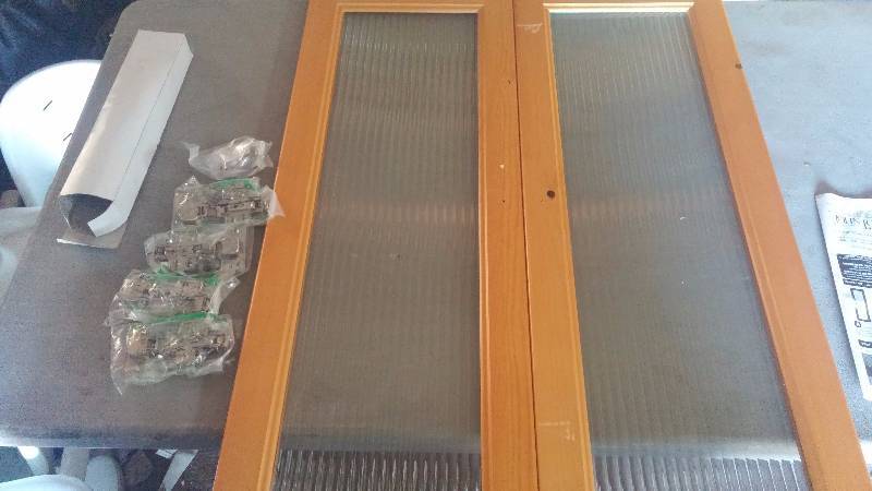 Two John Louis home cupboard doors