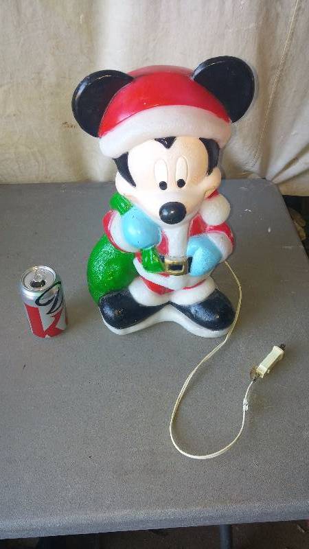 Mickey the mouse light up lawn decor