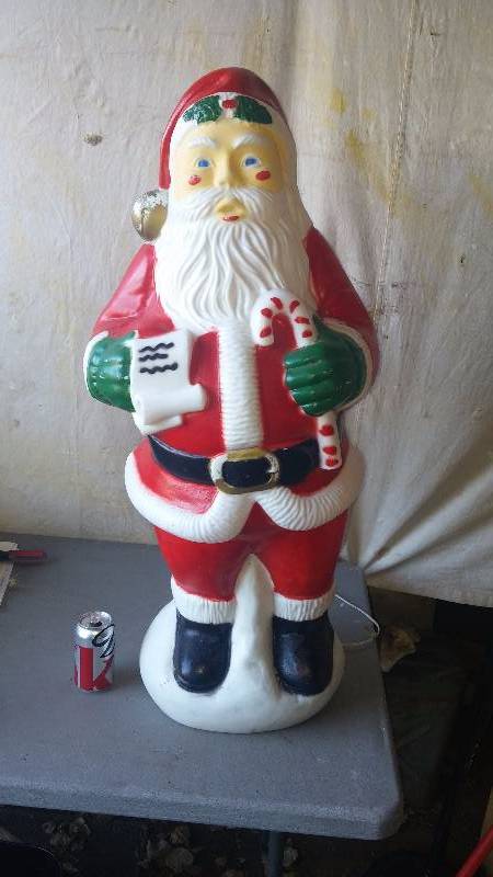 Santa Claus light up lawn decor