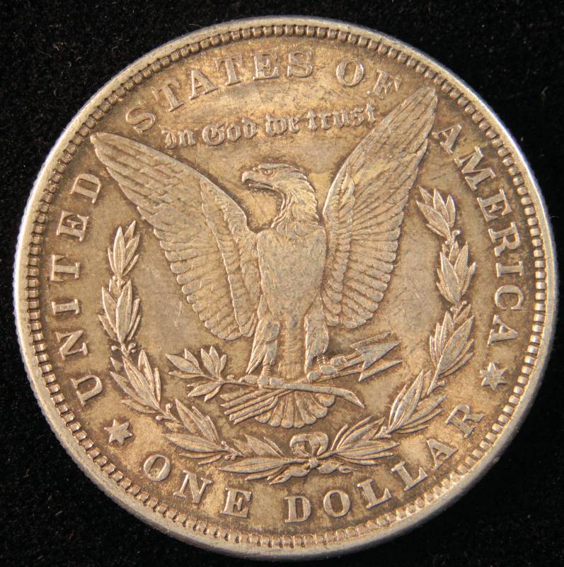 1880 MORGAN SILVER DOLLAR VF
