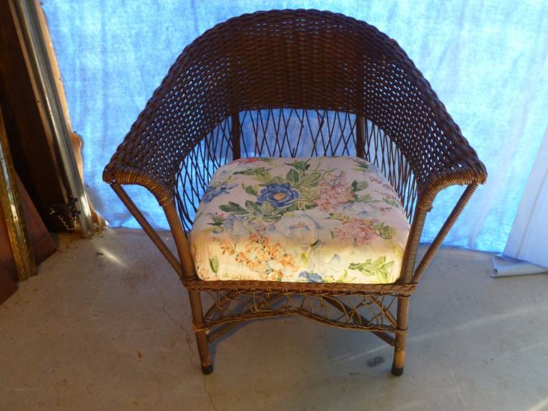 Vintage Wicker Chair