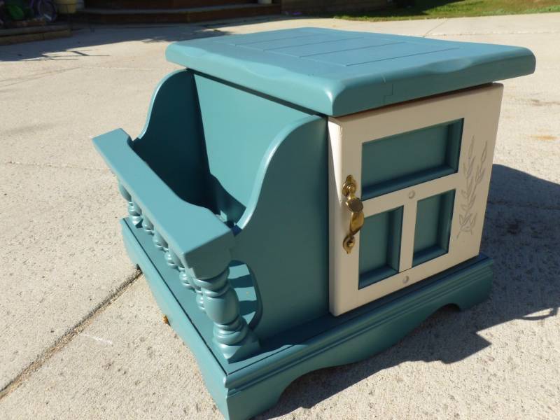 Painted End Table