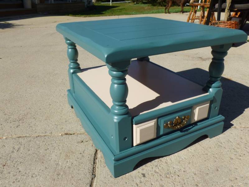 Painted End Table