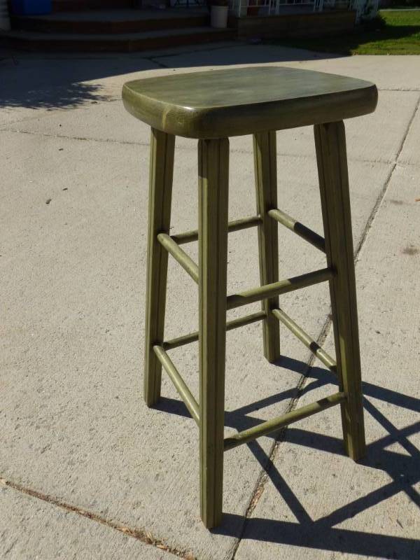 Painted Bar Stool