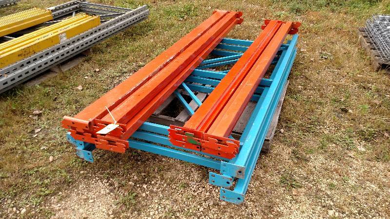 (2) Sections Pallet Racking Includi...