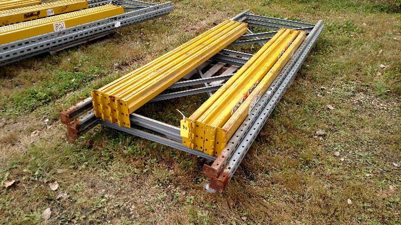 (2) Sections Pallet Racking Includi...