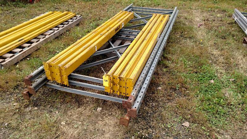 (2) Sections Pallet Racking Includi...