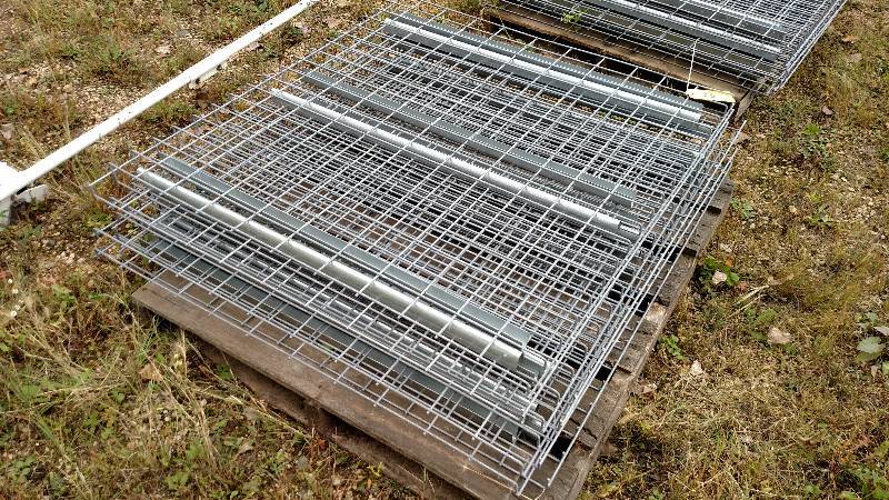(8) Wire Tops, 46 Wide, Fits 44 P...
