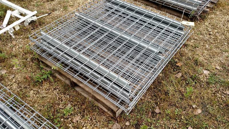 (8) Wire Tops, 46 Wide, Fits 44 P...