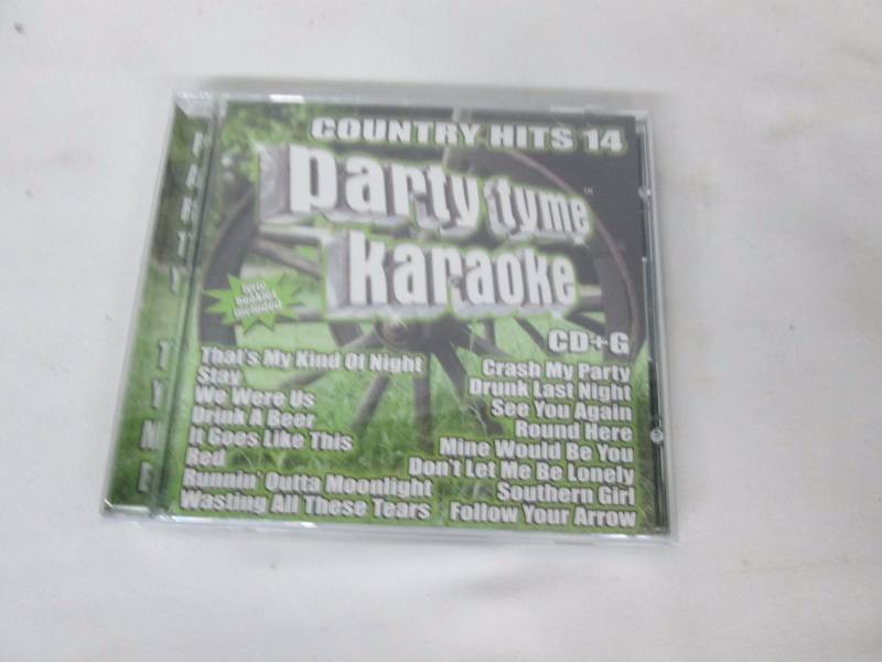 Country Hits 14 Karaoke CDG Disc