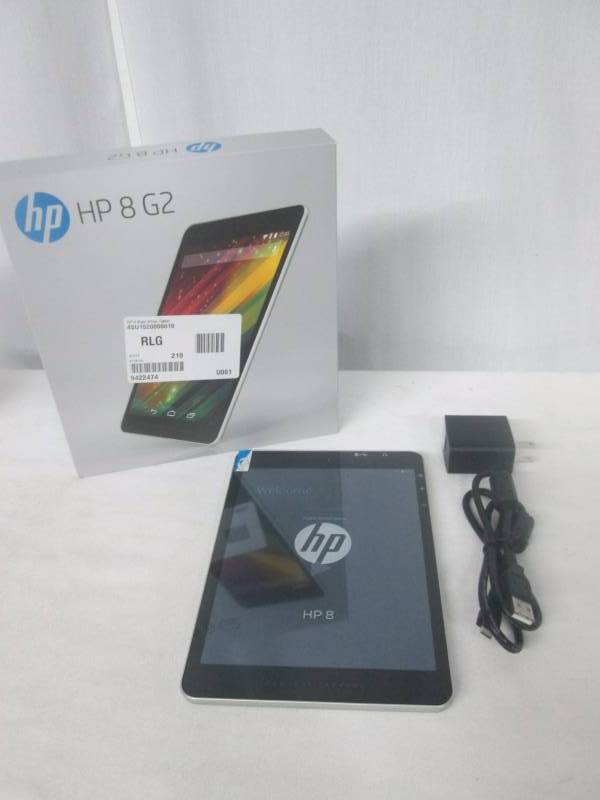 HP 8 16GB Android Tablet - Silver