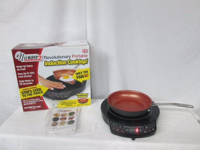 NuWave Precision Induction Cooktop with Pan