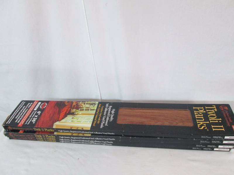 4 Packs - Tivoli II Peel-N Stick Flooring Planks
