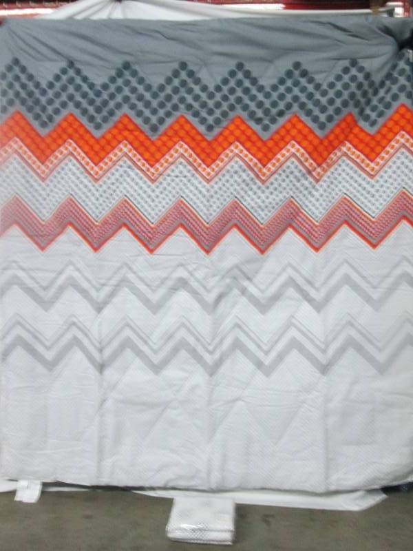 Zig Zag Comforter Set - Full