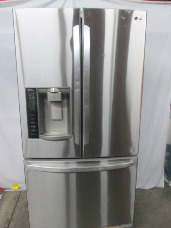 LG ULTRA-LARGE CAPACITY 3 DOOR FRENCH DOOR REFRIGERATOR WITH SMART COOLING