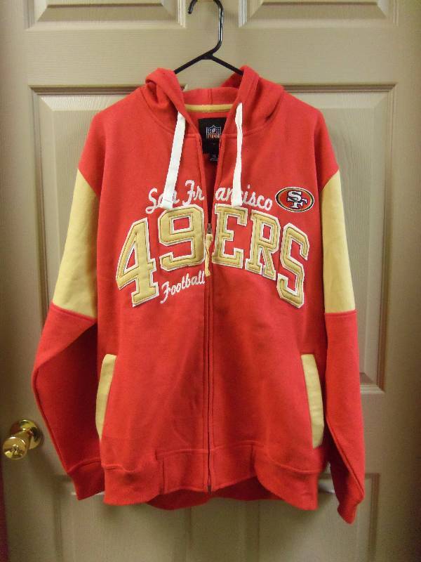NFL 49ers Zip-Up Hoodie