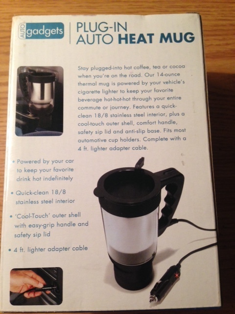 Auto Gadgets Plug-In Auto Heat Mug - NEW in box