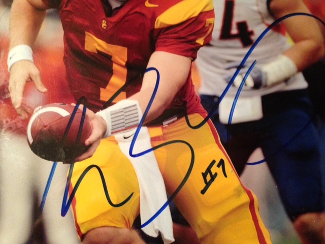Matt Barkley USC Trojans 8x10 Autographed Photo