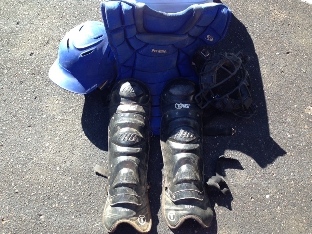 Catchers gear  Under Armour Helmet