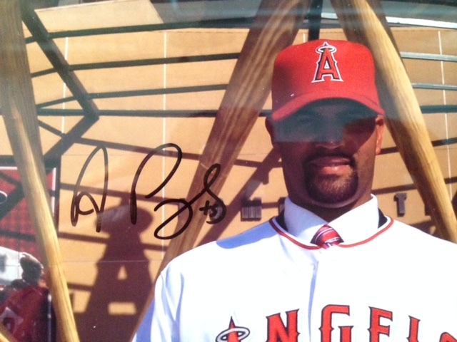 Albert Pujols 8x10 Autographed Photo