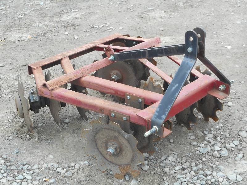 Heavy Duty Three Point 2-Row DiscH...