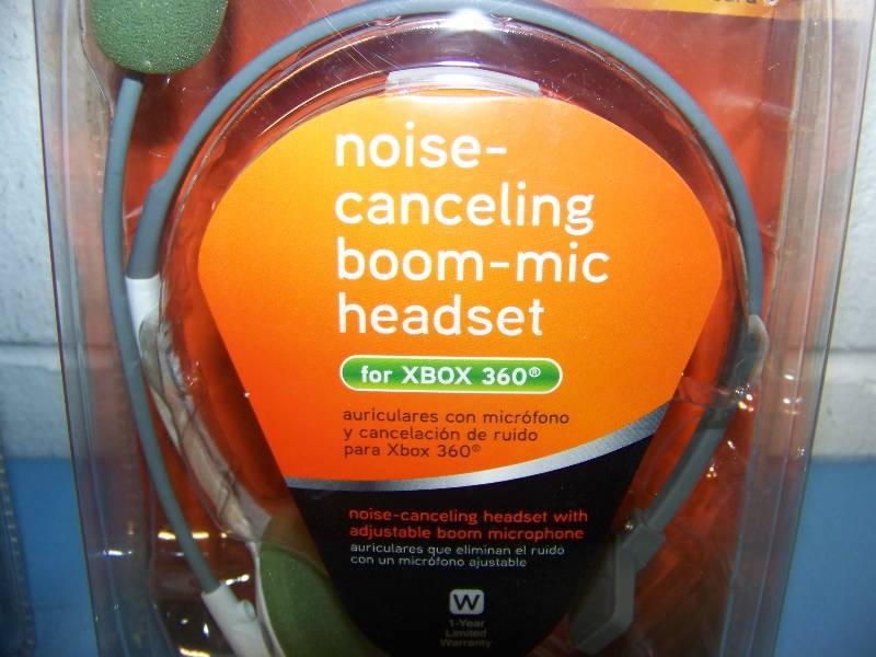 lot 17 image: (2) Alphaline, Noise-Canceling Boom-Mic Headsets for XBOX 360 - BRAND NEW