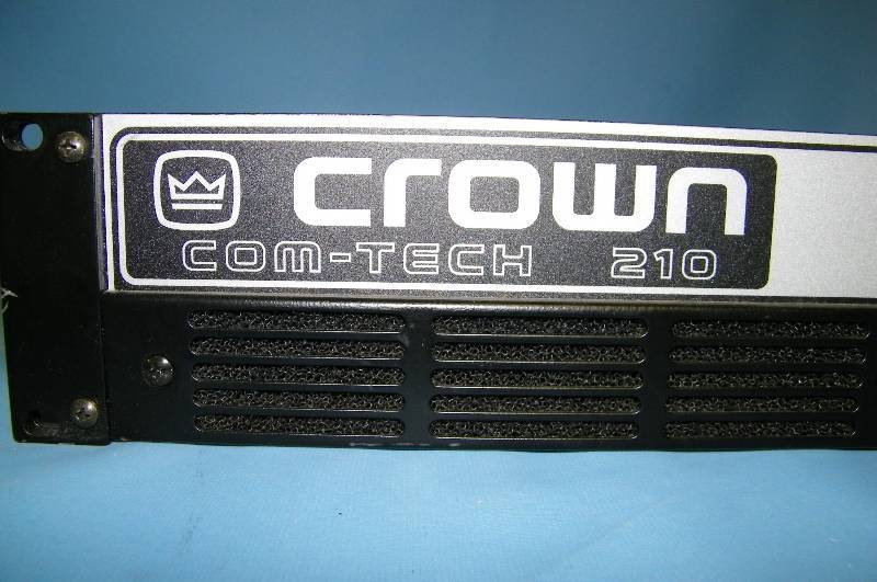 lot 27 image: Crown, Stereo Power Amplifier  Amp