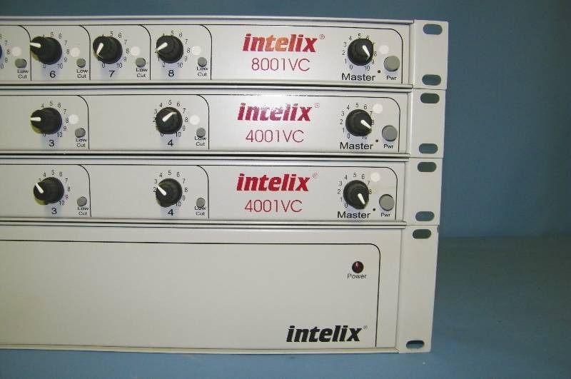 lot 29 image: Intelix, Mic Line  Audio Mixers