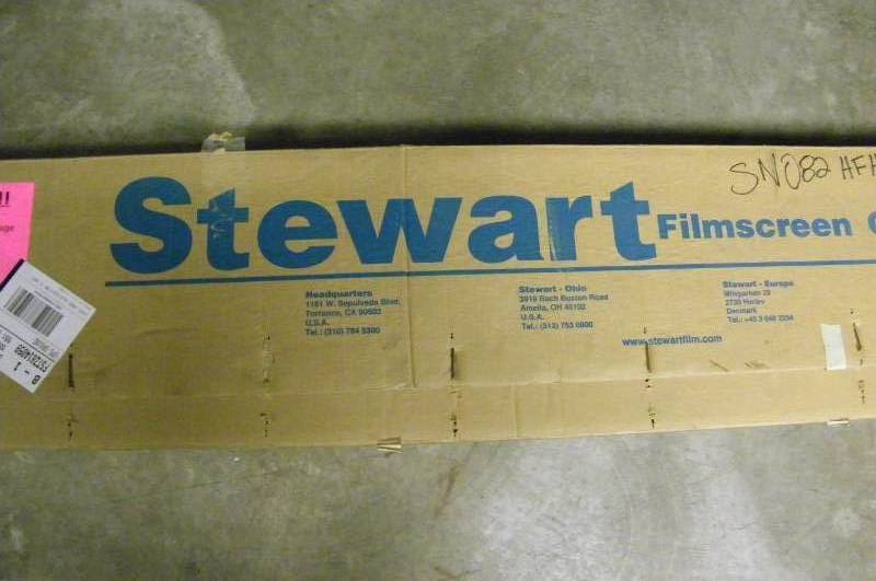 lot 30 image: Stewart Filmscreen, FireHawk, Home Theater Movie  Projection Screen Frame - BRAND NEW