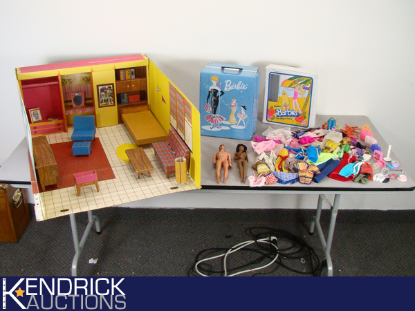Large Lot of Vintage Barbie Items