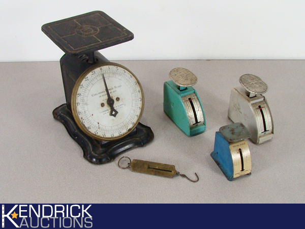 Lot of 5 Vintage Scales