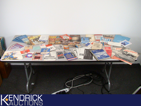 Large Lot of Vintage Military and Political Comics, Pamphlets, Brochures, etc.