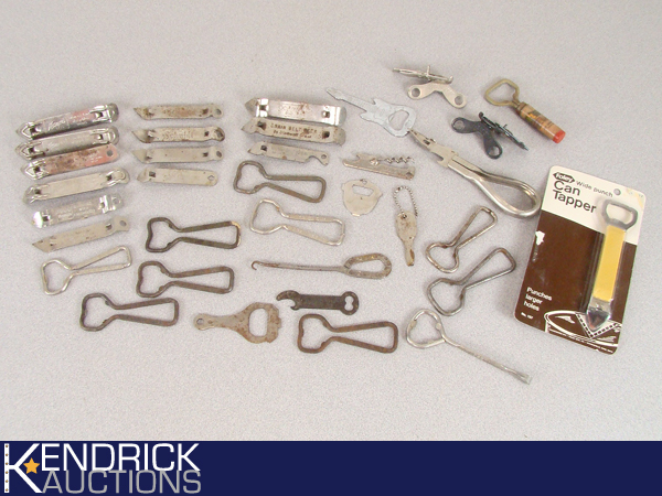 Lot of Vintage Beer Advertising etc. Bottle Openers
