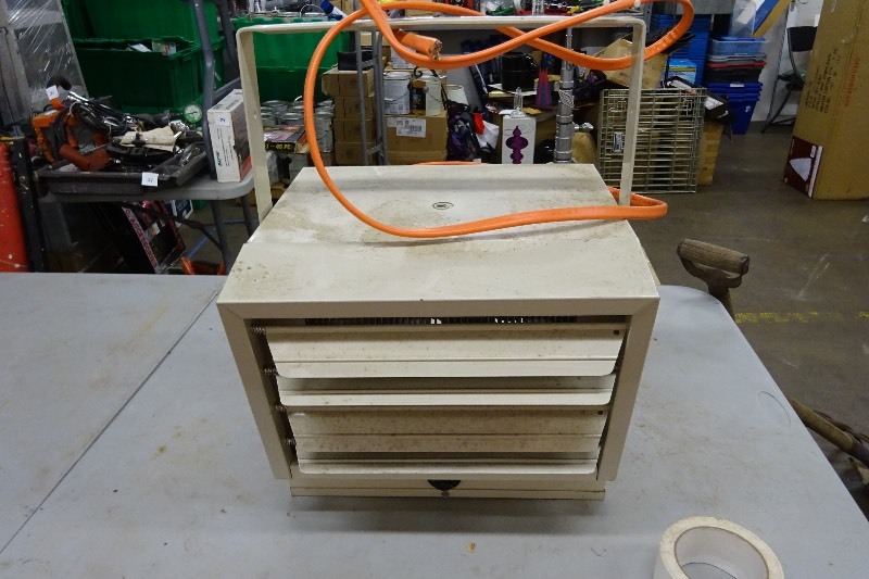 Hanging electric heater