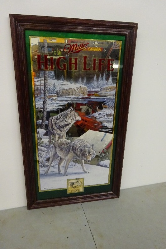 Miller High Life Wolves Picture