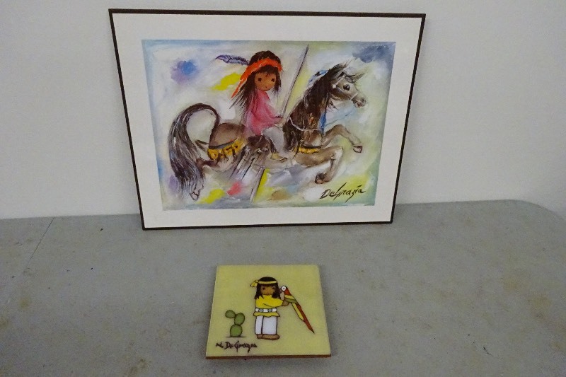N. Degrazia El Parrot Hot Plate 6 x 6