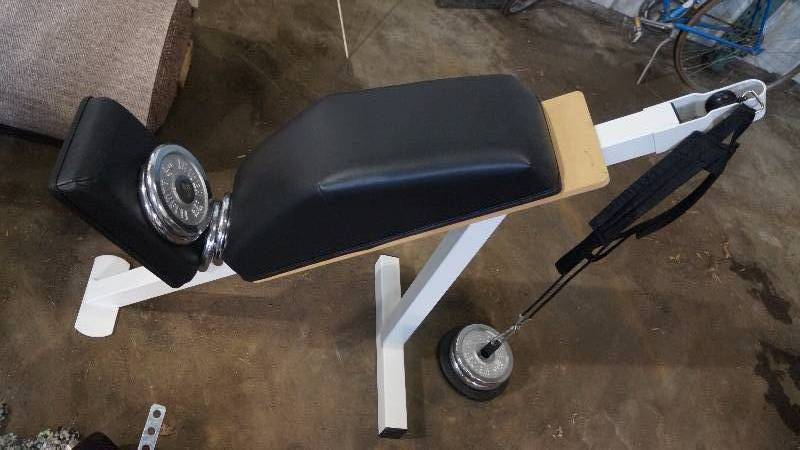 lot 38 image: Weider Barbell Arm Lift System